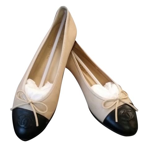 how much are chanel ballet flats|chanel two tone ballet flats.